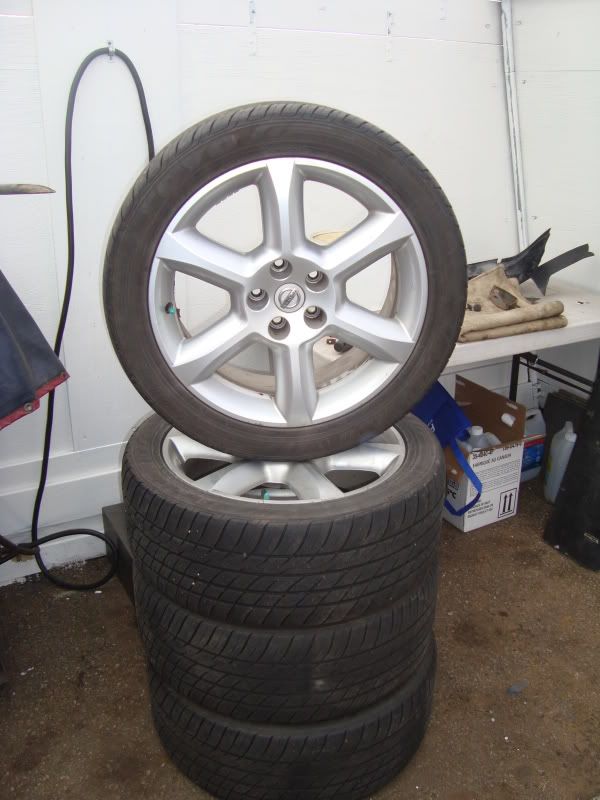 Nissan murano winter tires rims