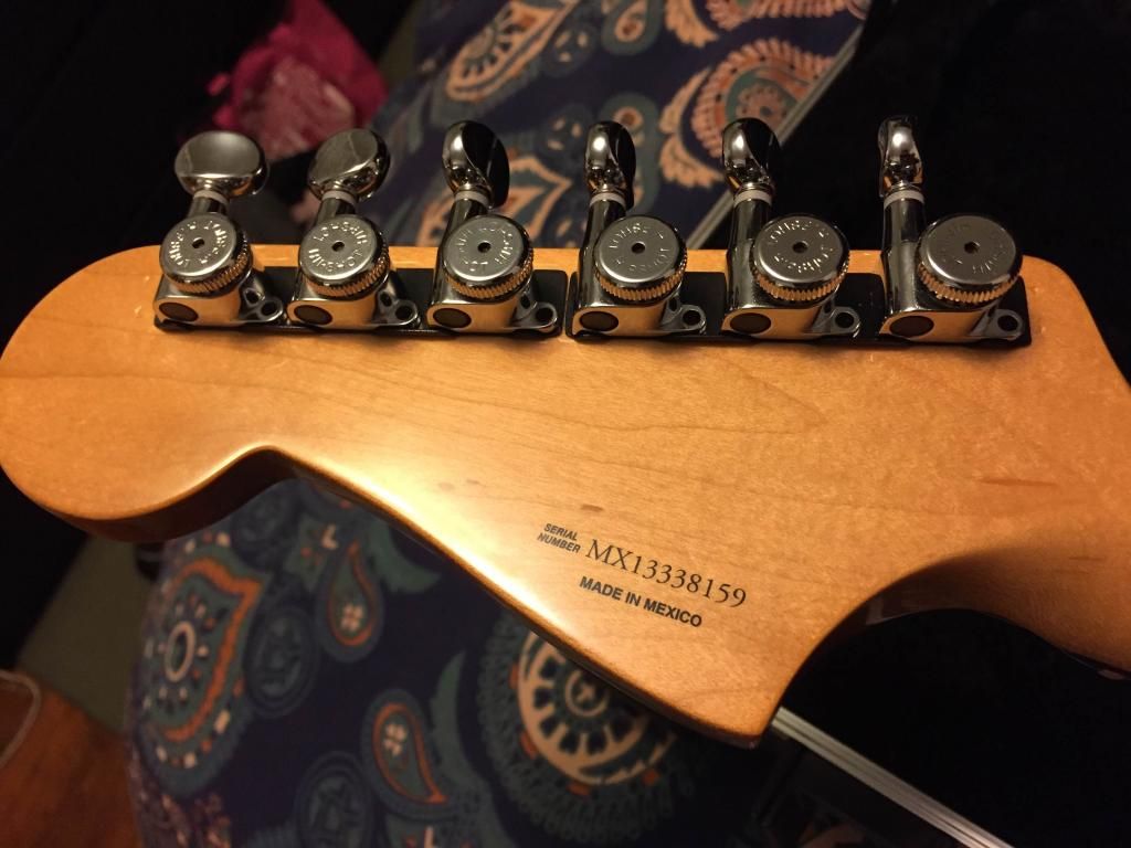 Hipshot Locking Tuners on my Jazzmaster