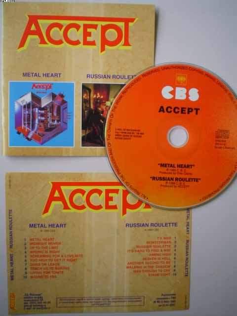 Accept - Metal Heart / Russian Roulette
