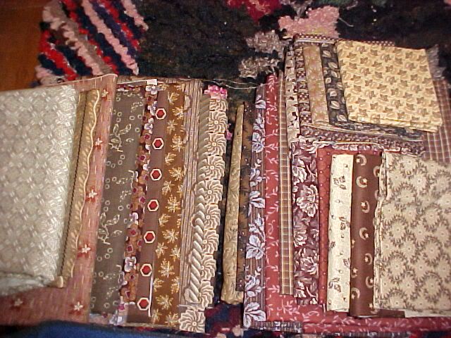 brown fabrics