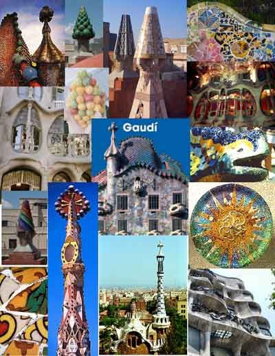 Gaudi Collage