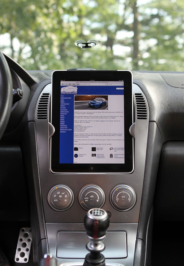 Mount an iPad in your 0507 WRX/STi Subaru Impreza WRX STI Forums