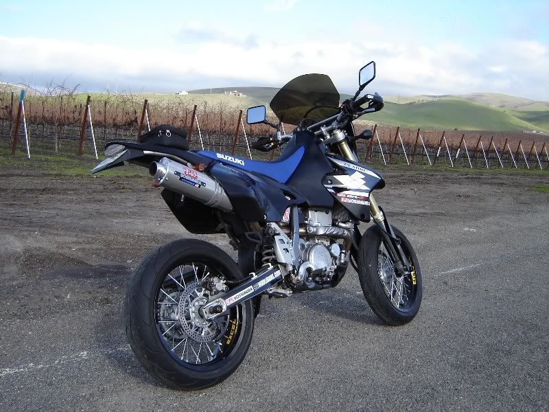 drz400sm aftermarket fuel tank SuperMoto Junkie