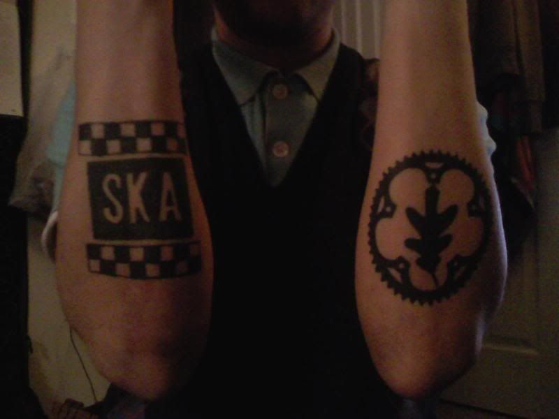 ska one as my first tattoo