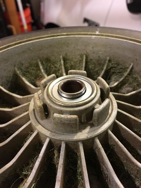 Greasing cheap wheel bearings Lawn Care Forum