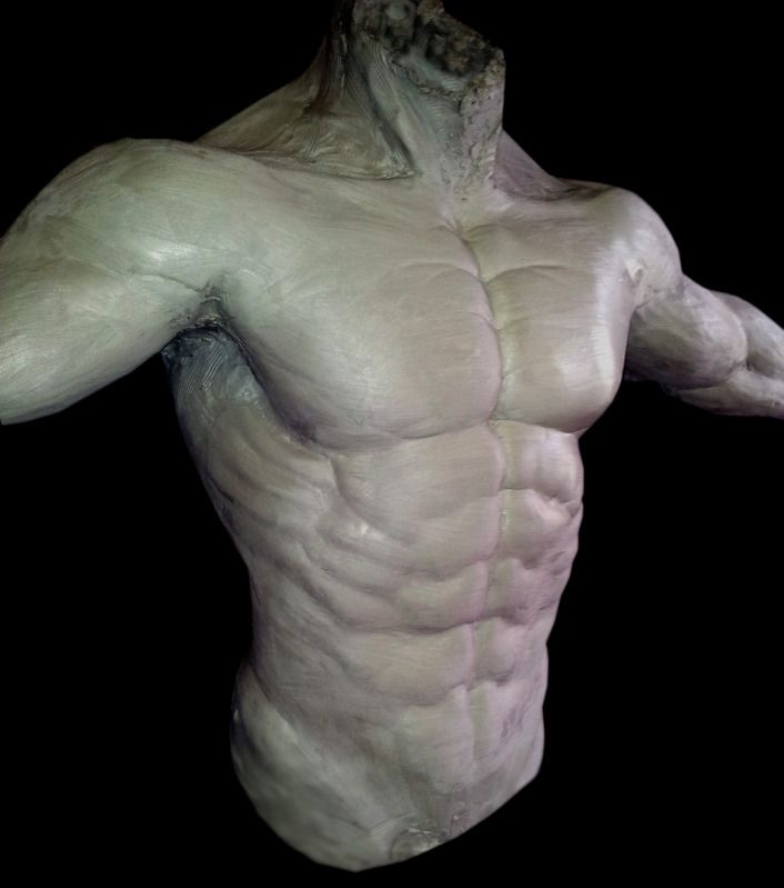 Muscle suit sculp - now with added pics!