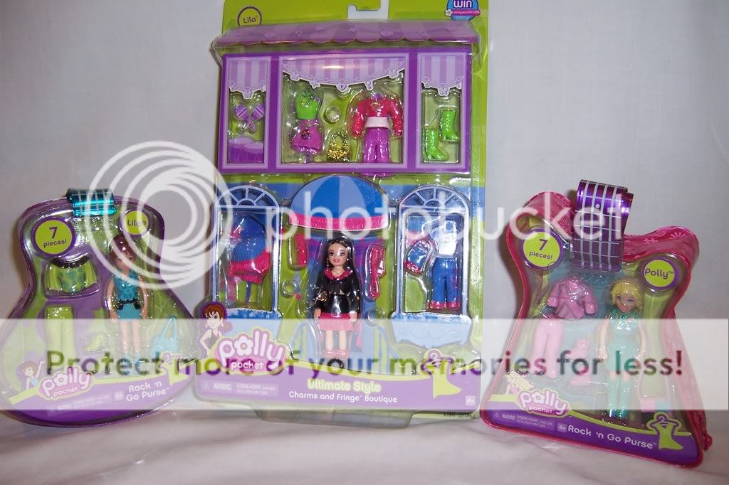 NEW Ultimate STYLIN POLLY POCKET DOLL Makeover Playset  