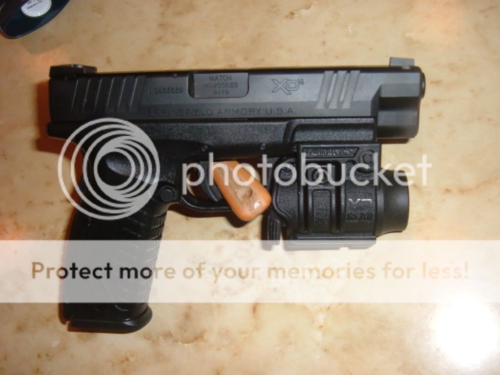 XD Flashlight holder gun mounted | Springfield XD Forum