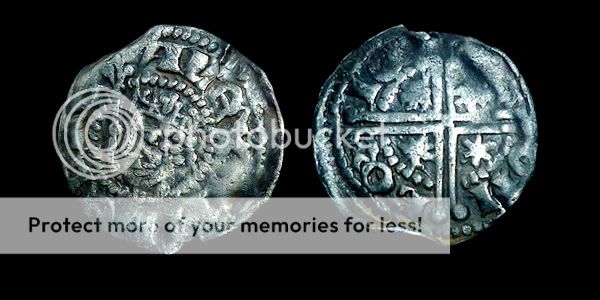 ALEXANDER III HAMMERED SILVER PENNY BERWICK 000434  