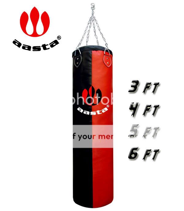  3ft 4ft 5ft 6ft Unfilled Punchbag Punch Kick Bag