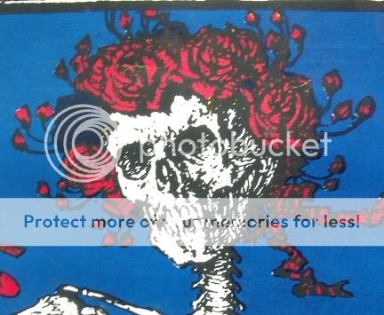 Stanley Mouse Bones & Roses Hand Printed Signed Poster  