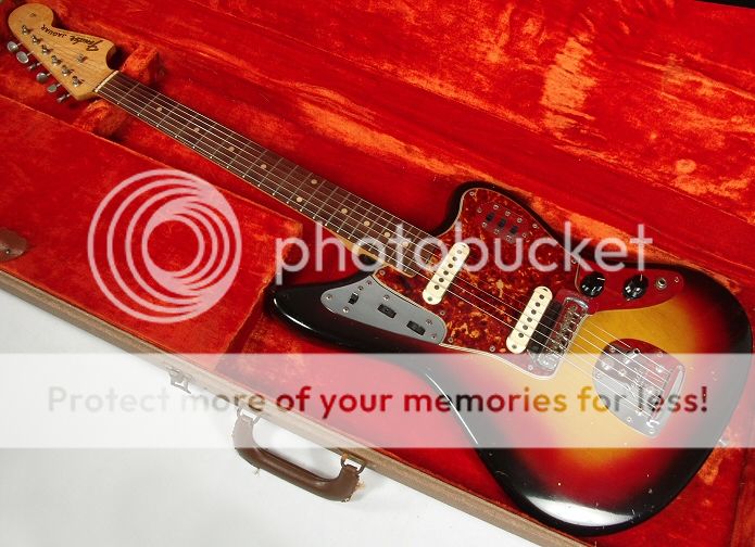 有关以下物品的详细资料: 1963 fender jaguar vintage electric