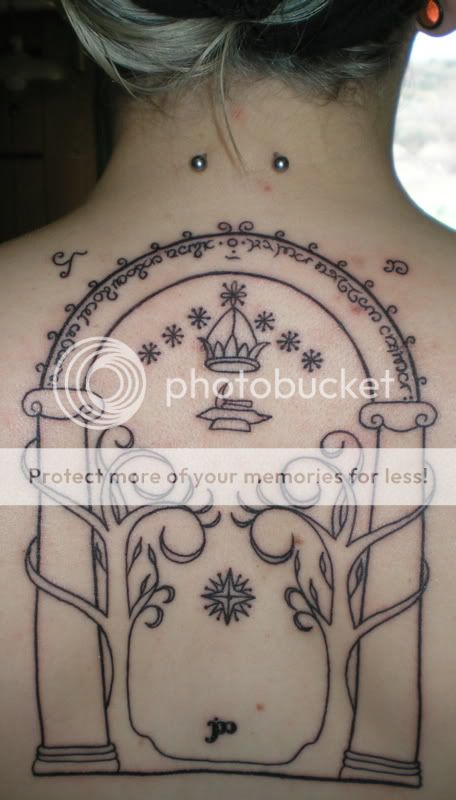 Lord of the Rings Gates of Moria  Lotr tattoo Lord of the rings tattoo  Tolkien tattoo