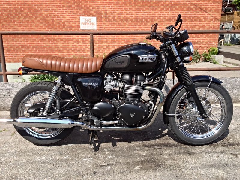 Bonneville T100 Mod Project Triumph Forum Triumph Rat Motorcycle