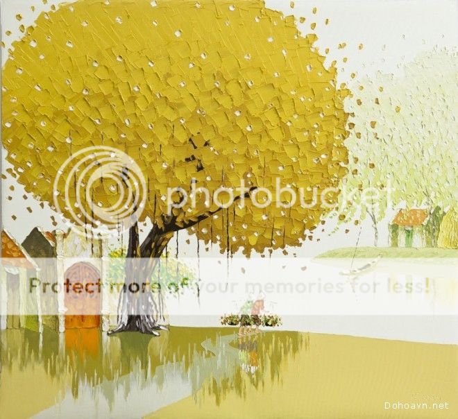 Tranh sơn dầu Phan Thu Trang