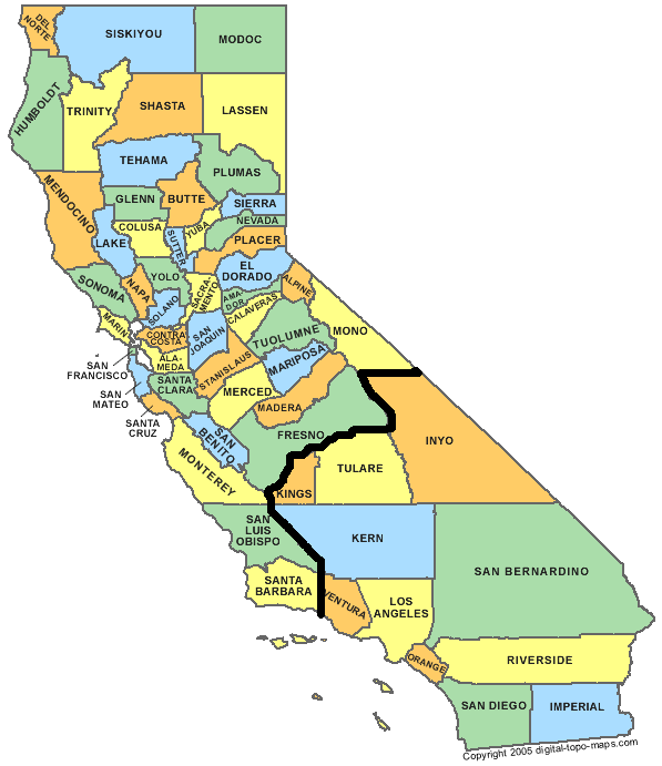 If California were two states..... | SkyscraperCity Forum