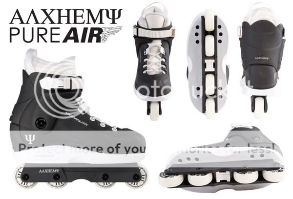 Alchemy Pure Air Aggressive Inline Skates/Roller Boots  