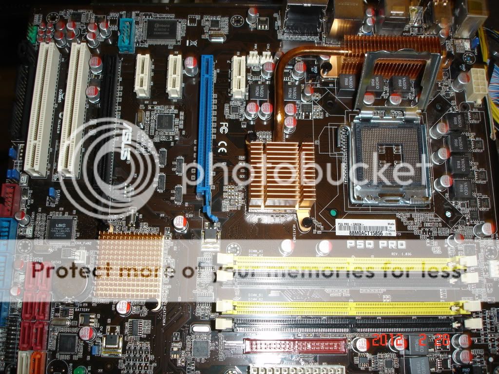 ASUS P5Q PRO Socket LGA775 P45 Intel Motherboard  