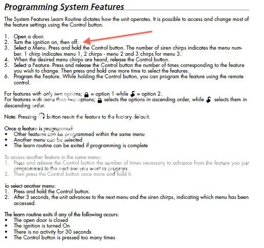cannot enter program mode - Page 2 -- posted image.