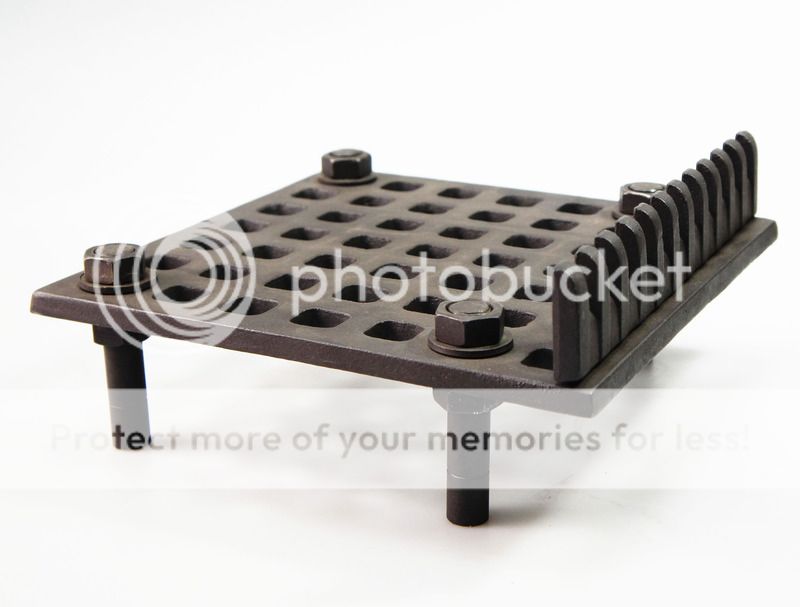 UNIVERSAL CAST IRON STOVE GRATE ADJUSTABLE Multi Fuel Fire Spare Part