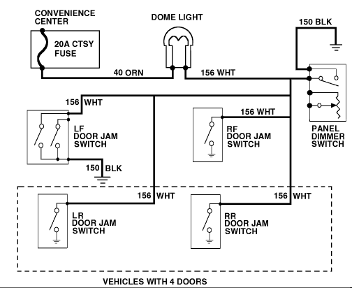 Dome Light Door Switch