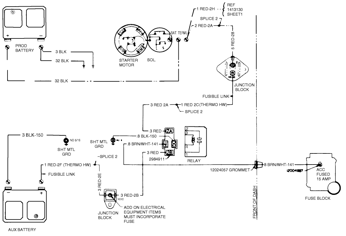 86 c20 wiring up a dual battery muncie wiring diagram 