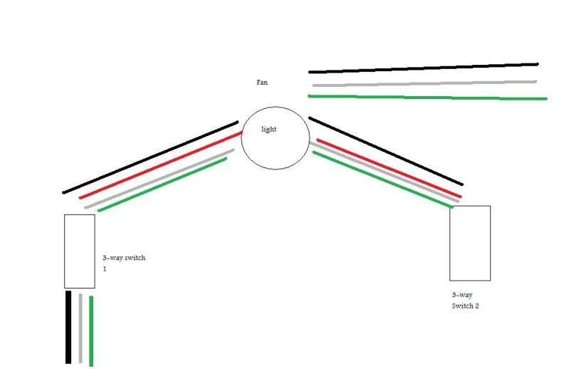 Ceiling On Three Way Switch Questions - Electrical