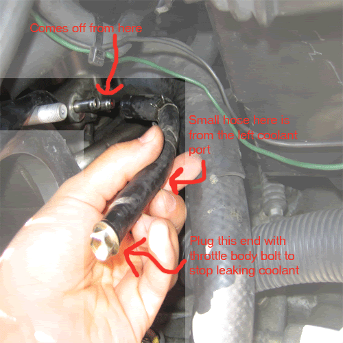 Coolant bypass mod guide with pics :) | NewCelica.org Forum