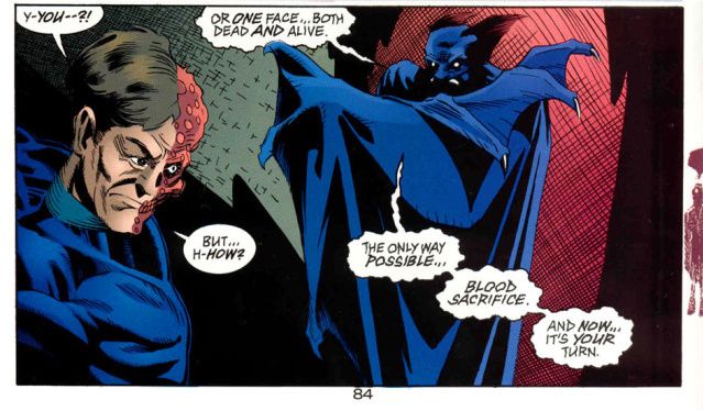Review: the violent insanity of BATMAN: CRIMSON MIST (OR: Harvey Dent--the  Great Vampire Killer!)