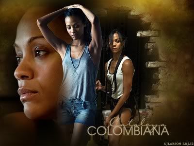 Zoe Saldana as Cataleya Restrepo in Colombiana