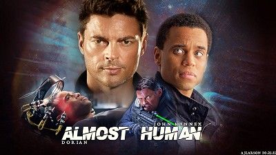 Karl Urban and Michael Ealy in Almost Human