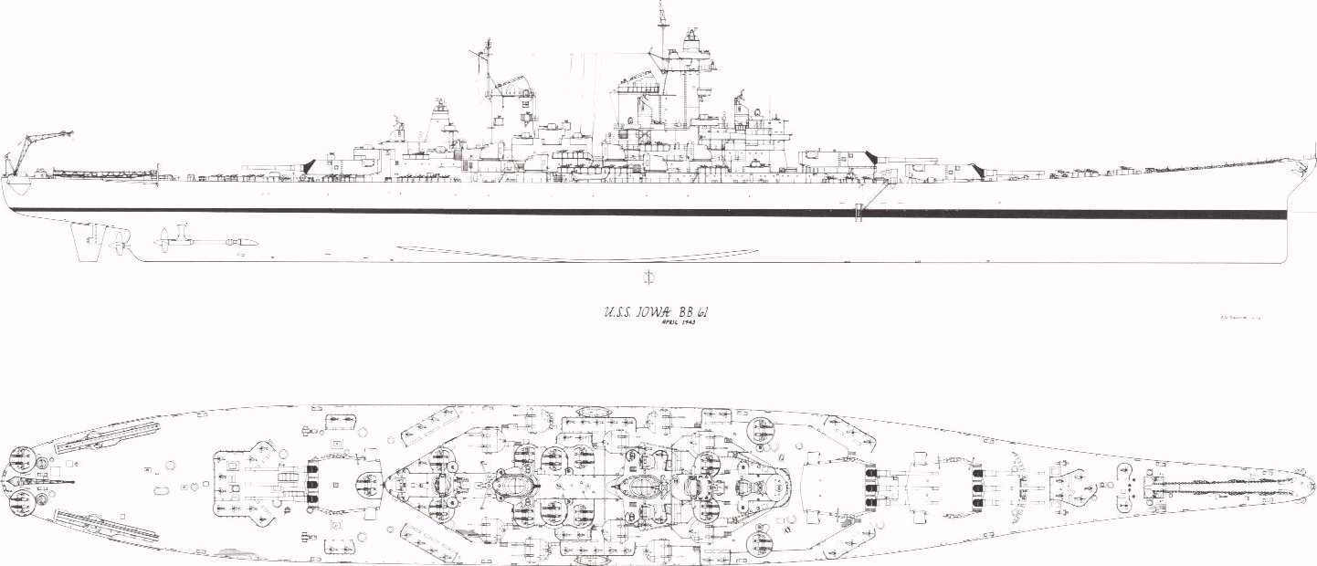 USS Iowa. 