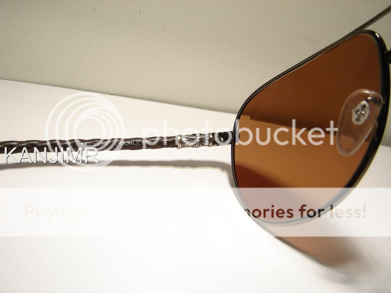 New Authentic Chrome Hearts Double DIP Sunglasses