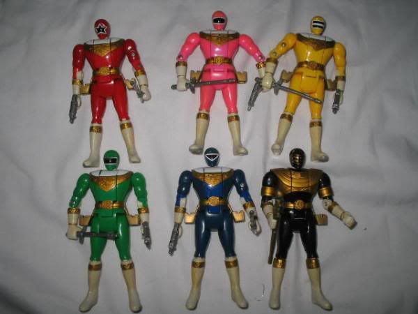 power rangers zeo figures