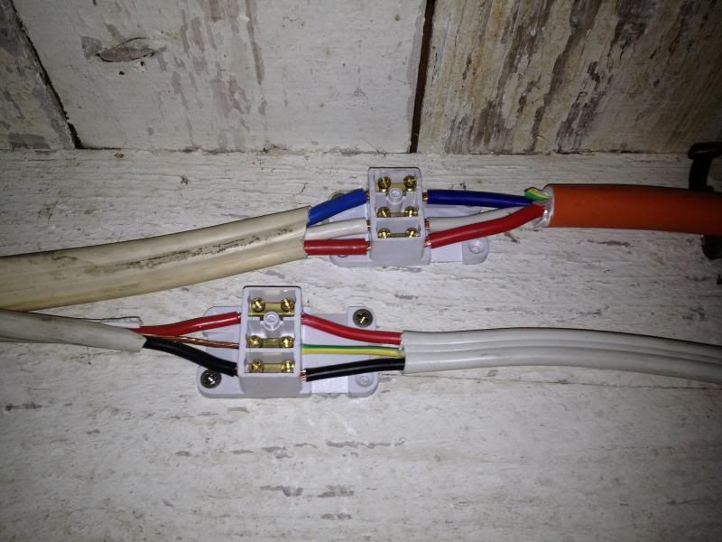 Illegal electrical wiring - Home