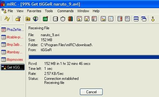 SCARICA PI FILE CON MIRC